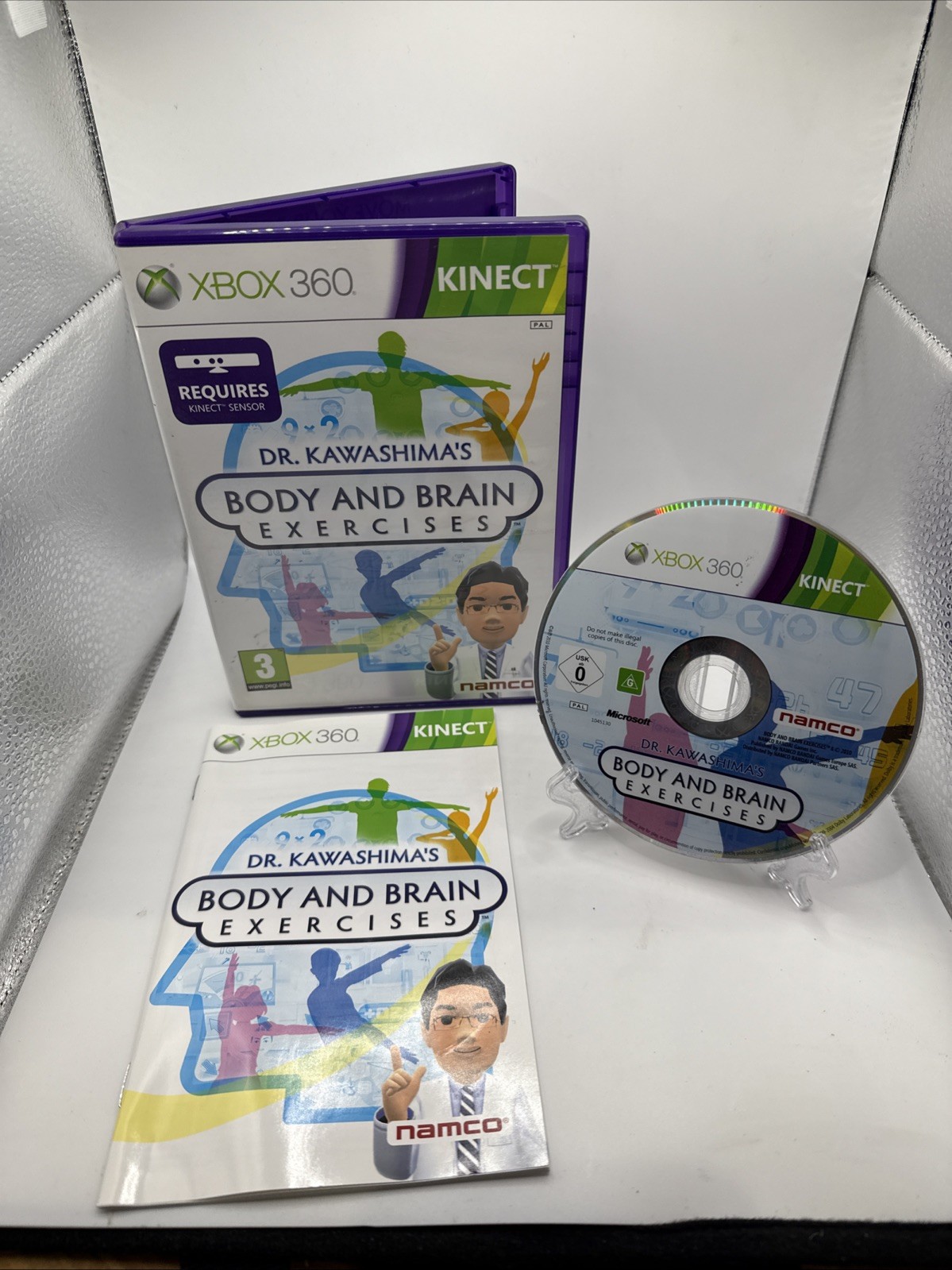 Dr Kawashima's Body and Brain Exercises (Xbox 360) PEGI 3+ Activity: Cognitive