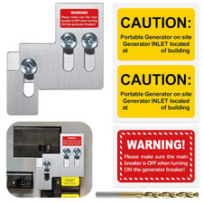Generator Interlock for Square D QO or Homeline 100 or 125 Amp Panels with 3/4 t