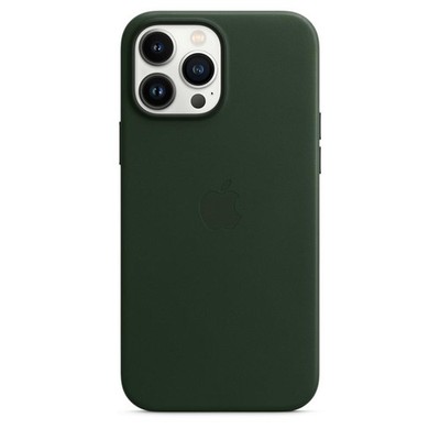 Original / Offizielles Apple iPhone 13 Pro Max Leder Case - Mammutbaum Grün