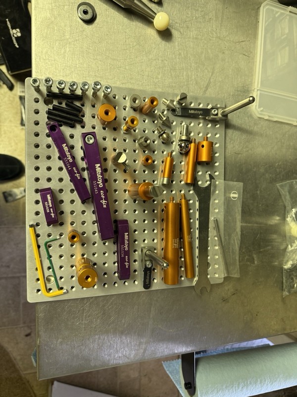 Mitutoyo Modular Fixturing Inspection System eco-fix  K551048 Threaded Board