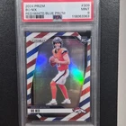 Panini 2024 Prizm Rookies Bo Nix #309 Red White & Blue Prizm RC PSA 9