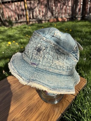 Kapital Japan Old Man and the Sea (Crash Remake) Denim Blue Bucket