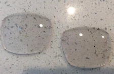 Photochromic  Custom 63mm Replacement Lens That Fit Big C Wires. Transition Grey