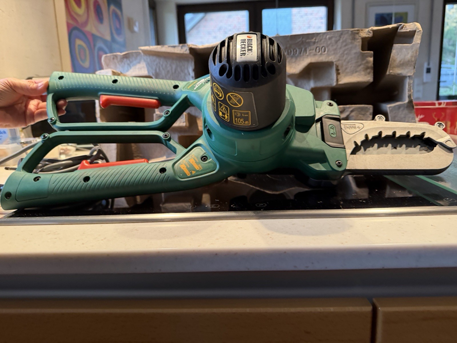 BLACK+DECKER Alligator GK1000 Kettensäge 550W 230V Ø 10cm zweihändig 3
