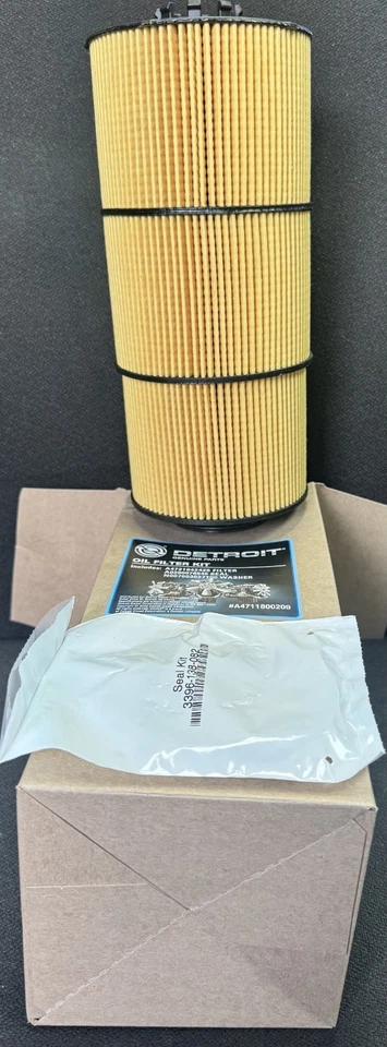 DETROIT GENUINE OEM OIL FILTER FOR FREIGHTLINER CASCADIA 2016-25 / A4711800209 - Image 3 of 3