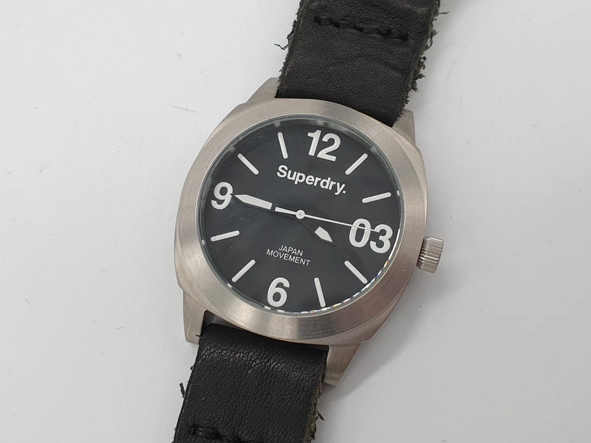 Montre Superdry Unisexe 38 Mm – Neuf Sans Étiquettes – Style Décontracté Et Moderne