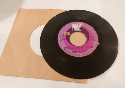 JIMMY RUFFIN -I've Passed This Way Before / Tomorrow's Tears 45RPM SOUL - NM