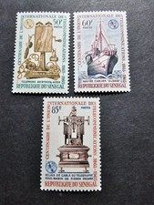 Stamp Senegal International Telecommunication No. 252/254 New ** Luxury MNH