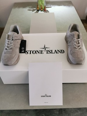 New Balance x Stone Island  Gr. 44  U574BSSG Ghost Grey NEU MIT GESCHENKBOX