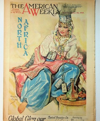 The American Weekly Magazine Oct 22 1944 VG Low Grade