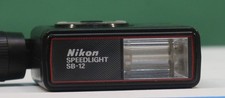 Nikon SB-12 Speedlight hot shoe flash TESTED Minty