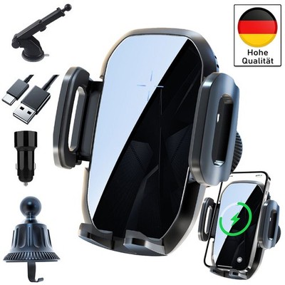 Wireless Autohalterung KFZ Handy Halter mit Induktive Ladefunktion Halterung