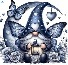 5D Gnome Diamond Art Kits for Adults, Full 13.7 inches x inches,