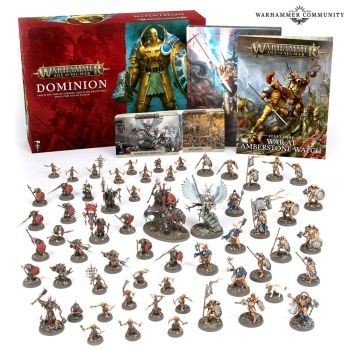 1x  Age of Sigmar: Warhammer Dominion Box Set: 80-03: SEALED BNIB New Sealed Pro