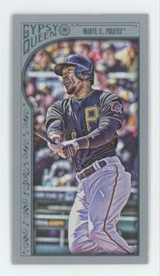 Starling Marte 2015 Topps Gypsy Queen Silver Mini /199 #258 Pittsburgh Pirates
