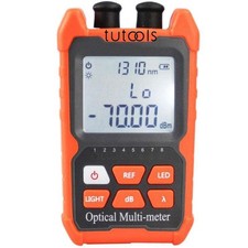 Hand-held Optical Fiber Power Meter, Fiber Optic Cable Tester for FC/SC/ST