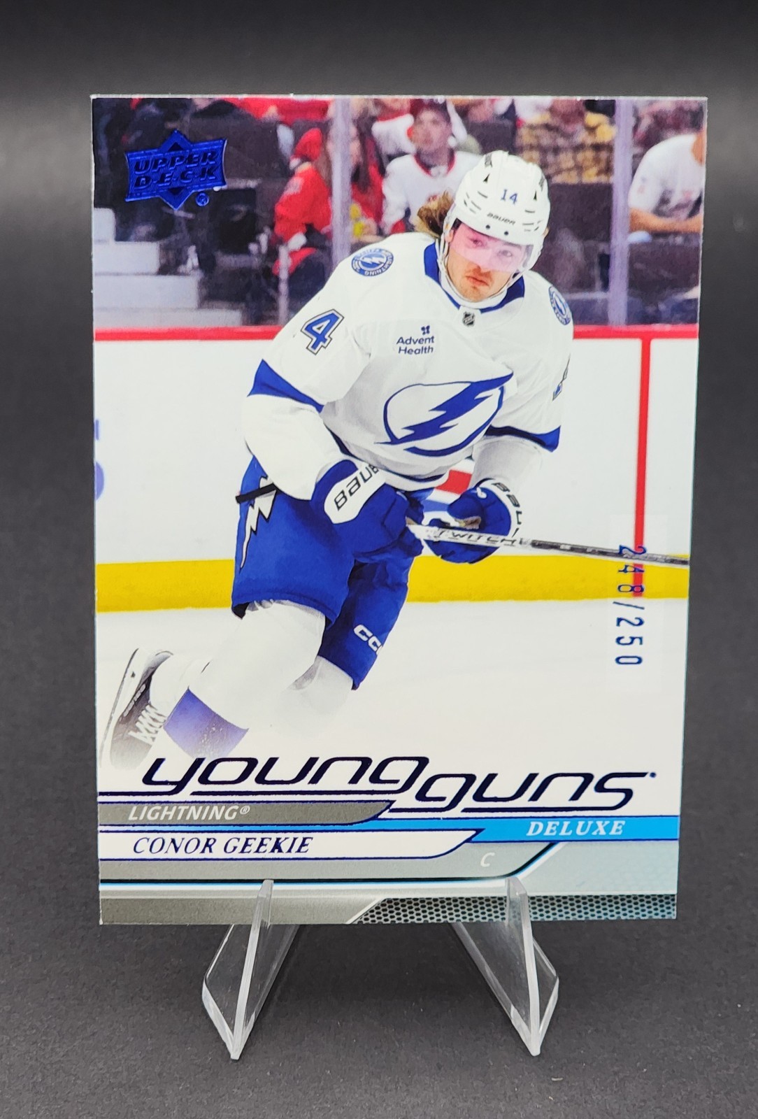 2024-25 Upper Deck Series 2 - DELUXE Young Guns /250 CONOR GEEKIE #478 (RC)