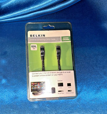 Belkin 10FT Internet Streaming CAT6 Cable - PC6v10BKS
