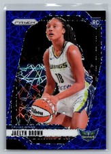 2024 Panini Prizm WNBA #31 Jaelyn Brown Blue Velocity Prizm