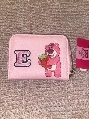 Primark Toy Story Pixar Lots-o Huggin  Wallet Pink Initial E