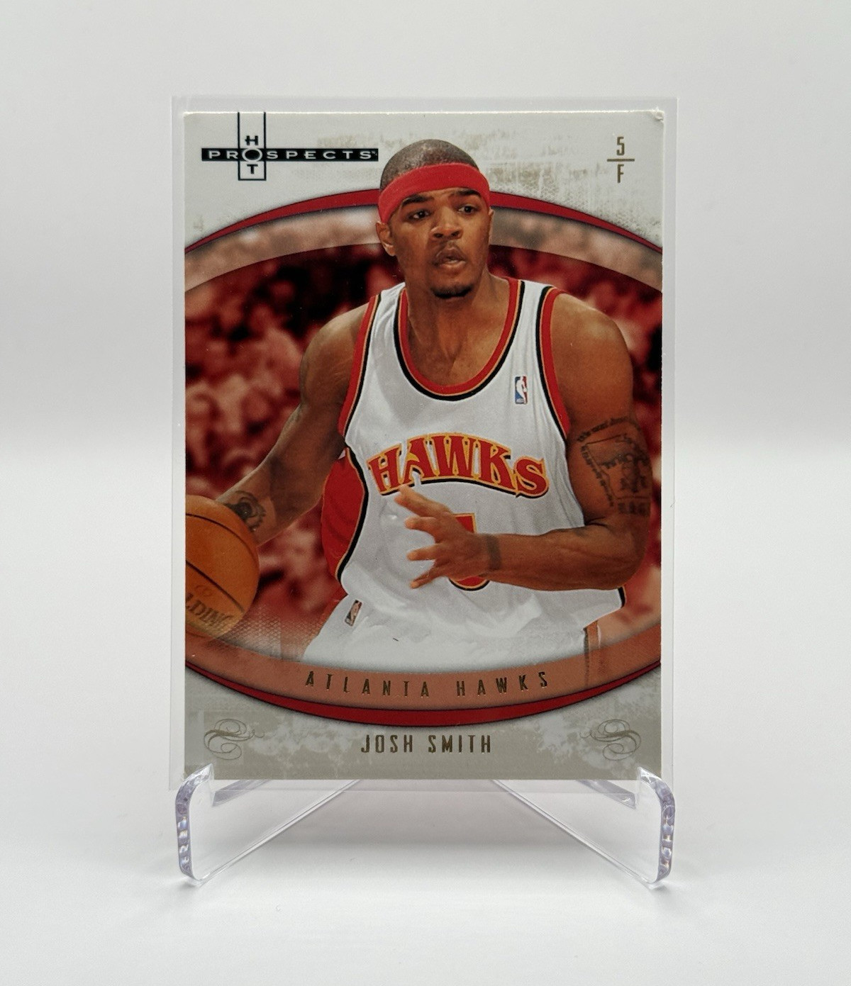 Fleer 2007-08 Hot Prospects Josh Smith #49 Atlanta Hawks Basketball Card