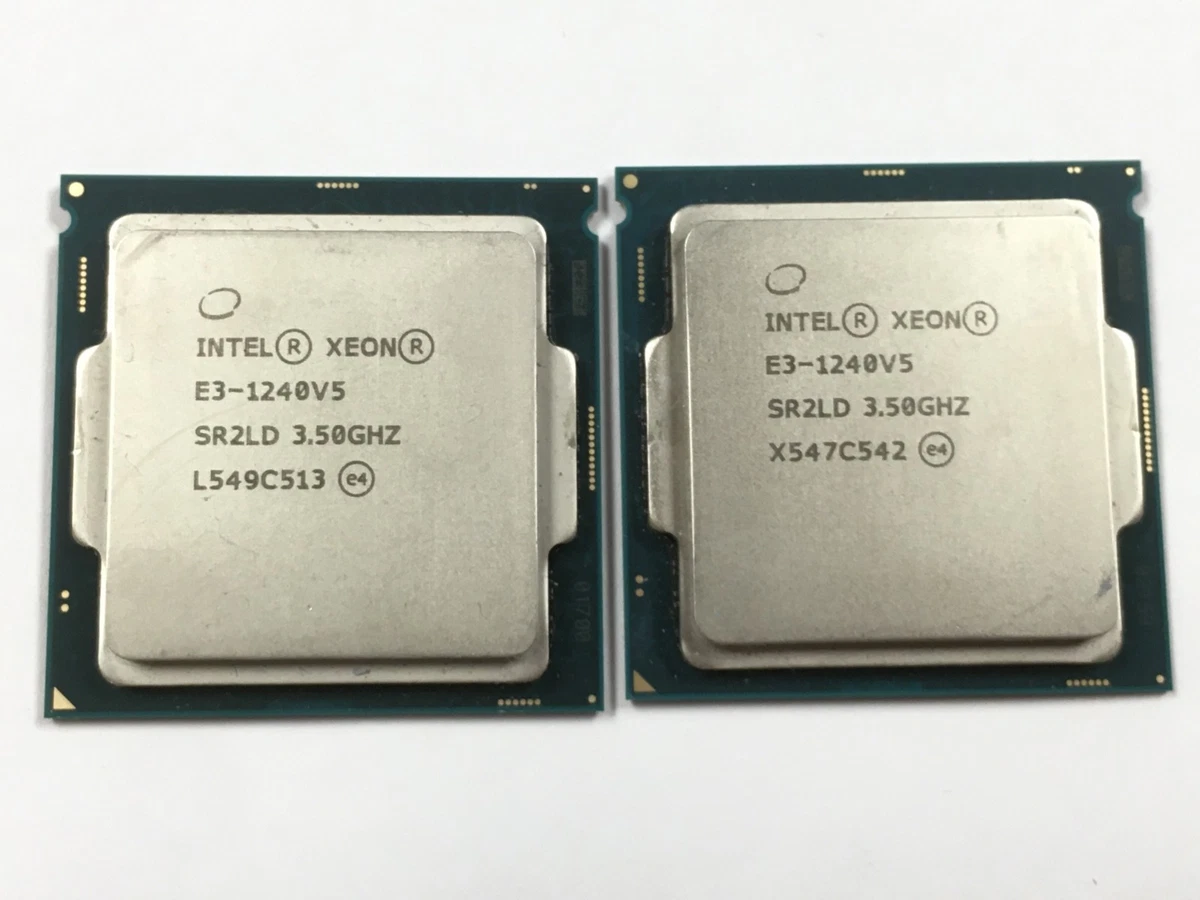 Intel Xeon E3-1240 V5 Computer Processors for sale | eBay