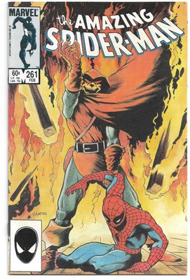 The Amazing Spider-Man #261 Iconic Cover. Charles vess. 