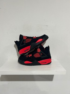 JORDAN 4 RETRO RED THUNDER SIZE 3.5Y NEW