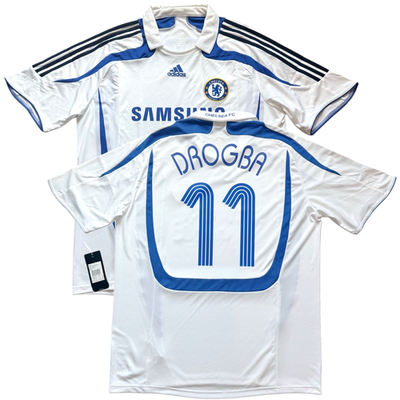 2007/08 Chelsea Authentic Third Jersey #11 Drogba XL adidas Player
