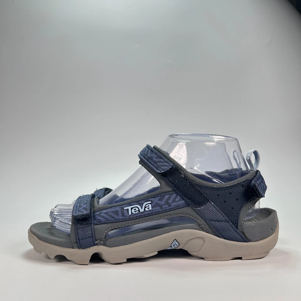 Sandalias de Senderismo Teva Tanza Azul Gris Exterior Gancho y Lazo 1093489Y Juvenil Talla 6 Foto 4 de 4