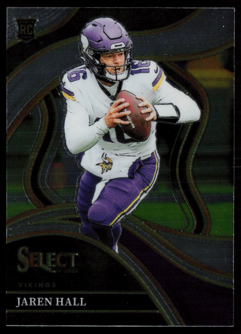 JAREN HALL 2023 PANINI SELECT CLUB LEVEL RC MINNESOTA VIKINGS #261