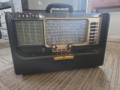 Exc. Zenith Super Deluxe Trans-Oceanic A600 Radio Working W