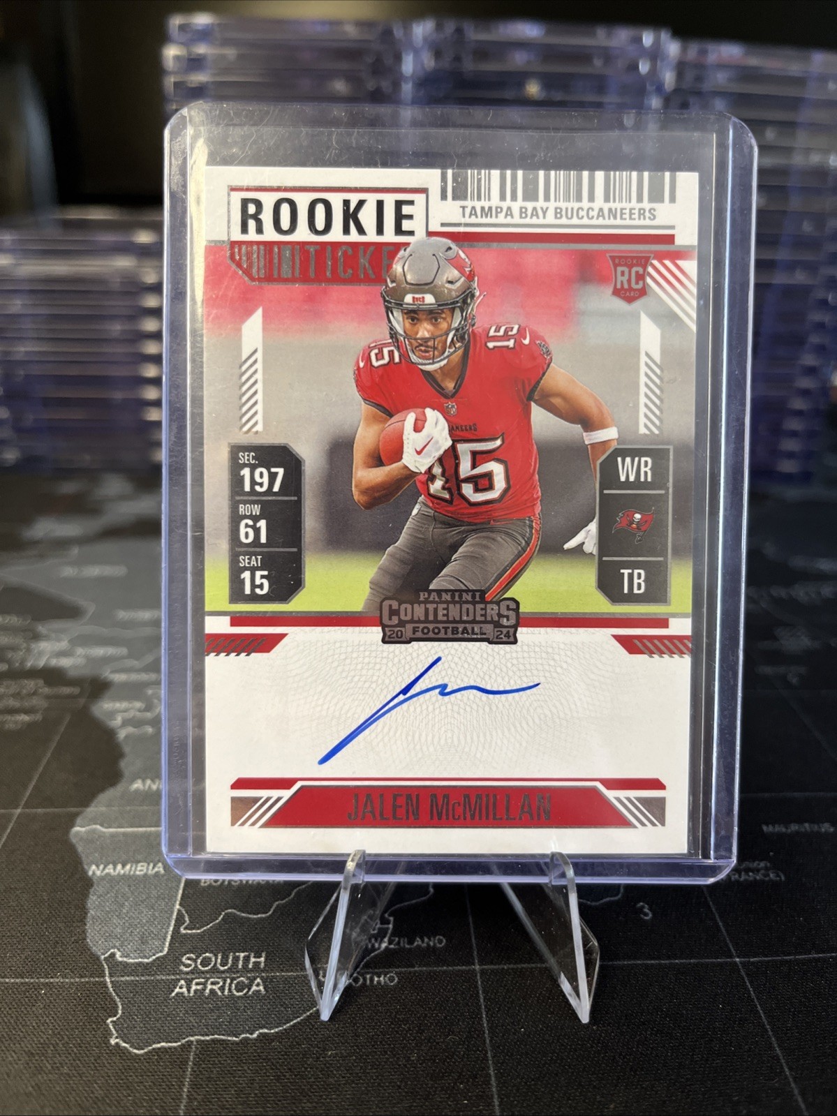 2024 Panini Contenders - Rookie Ticket RPS Jalen McMillan #131 Hobby (AU, RC)