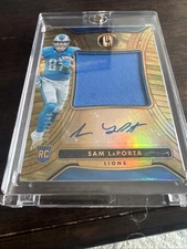 2023 Panini Gold Standard - RPA Jumbo Sam LaPorta #RAJ-32 Sapphire 004/149