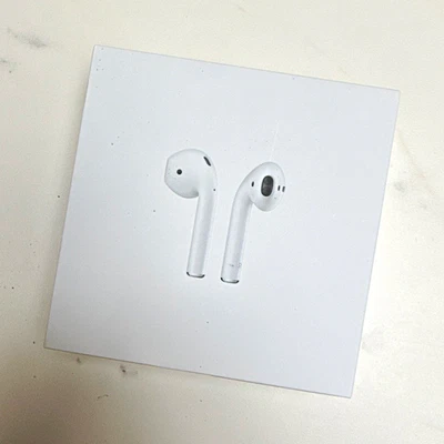 “ Empty Box”Apple AirPods 2nd Gen Wireless w/ Charging Case White MV7N2ZM/A