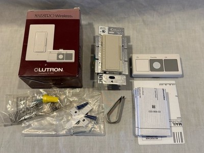 NEW Lutron MRF-600MT-ST Maestro Wireless 600W Multi-Location RF Dimmer Stone