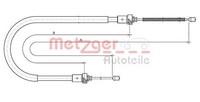 Seilzug Feststellbremse Hinten Links Rechts Metzger 106893 FÜR Dacia