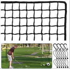 Golf Net - 10x25Ft Heavy Duty Ball Netting for Golf, Baseball, Hockey and Chi...