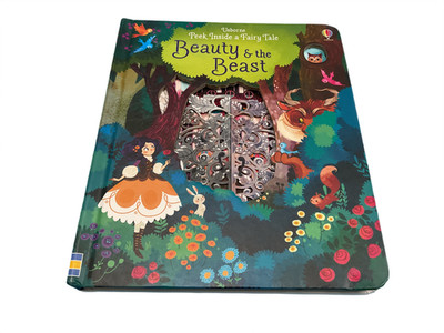 Peek Inside a Fairy Tale Beauty and the Beast Illustrated by Lorena Alvarez