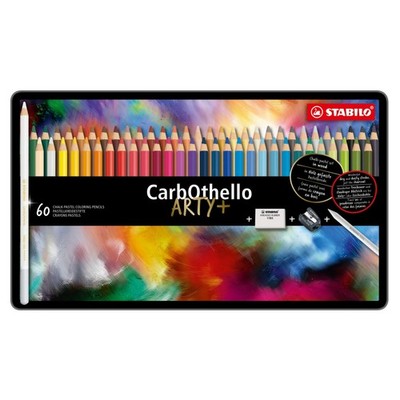 (1,50 /Stück) Stabilo CarbOthello - 60er Metalletui Pastellkreidestift