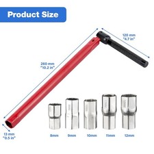 Chiave Regolabile Per Dadi Da Rubinetto 280mm | Capacità 10-32mm, Per Spazi Stretti Sotto Lavello - Foto 11