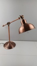 Classic Brushed Copper Lever Arm Table Lamps Bedside Lights Desk Lamp With Marks