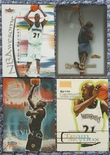 (6) 90'S KEVIN GARNETT SP AUTHENTIC OVATION TRADITION ULTIMATE VICTORY GOLD UD