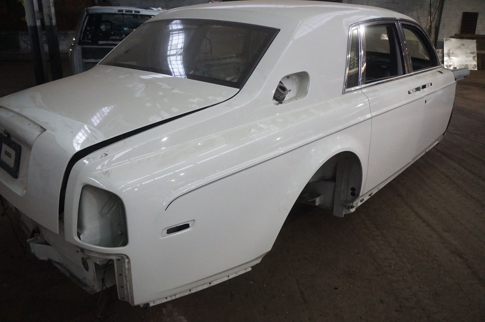 Rear Right Quarter Panel Body Metal Cut 41357195728 Rolls Royce Phantom Vii 2006