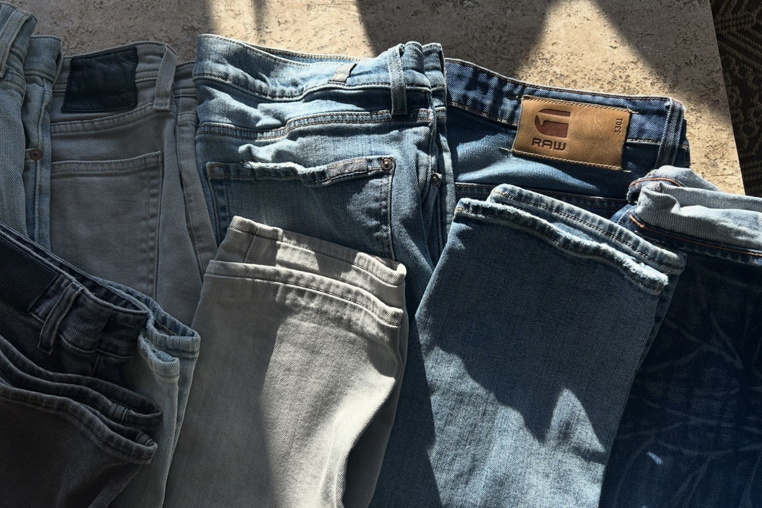Men’s Name Brand Jeans Lot Size 34,35,36 image 7