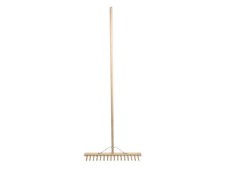 Faithfull FSC Wooden Hay Rake Traditional Garden Lawn Leaf Rake FAIWHRFSC