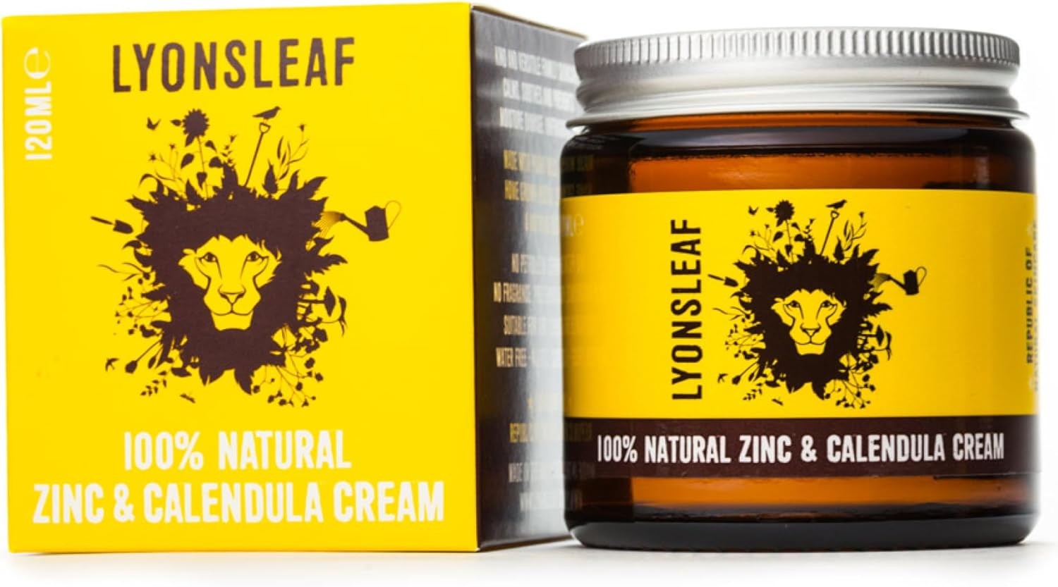 Zinc and Calendula Cream 100% Natural - for Spots, 30 ml (Pack of 1)