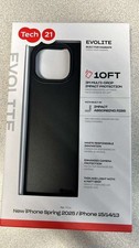 Tech21 EVLT-16e (Nuovo iPhone Spring 2025,15/14/13,Magsafe) EvoLite Nero