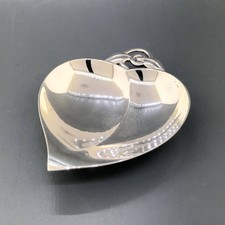 Estate Set of 4 Tiffany & Co. Sterling Silver Leaf Nut Dishes