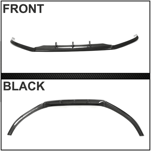 For Audi A5 Sline S5 12-16 Real Carbon Fiber Front Bumper Lip Spoiler Splitters - Picture 11 of 12